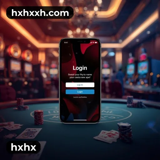 hxhx login — painel de entrada no app oficial